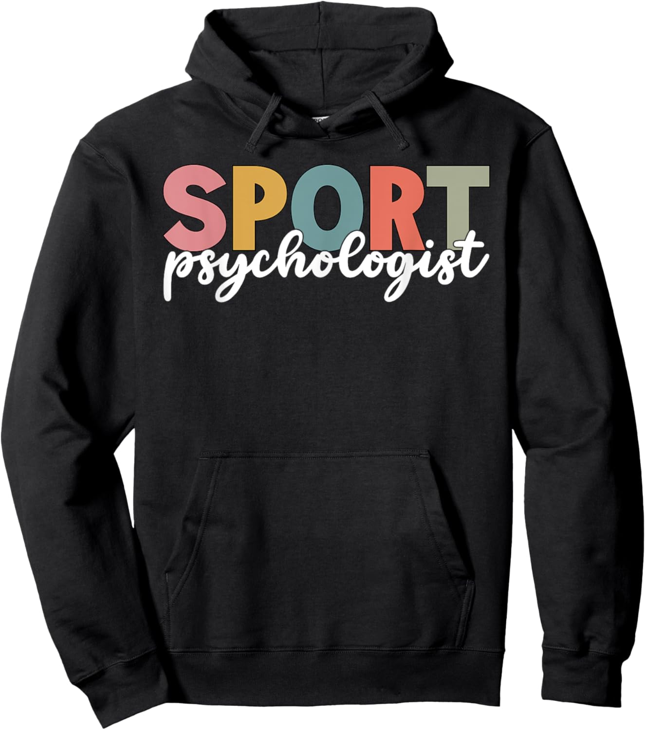 Sport Psychologist Psychology Retro Sport Psychologist Hoodie - Hoodie | Black