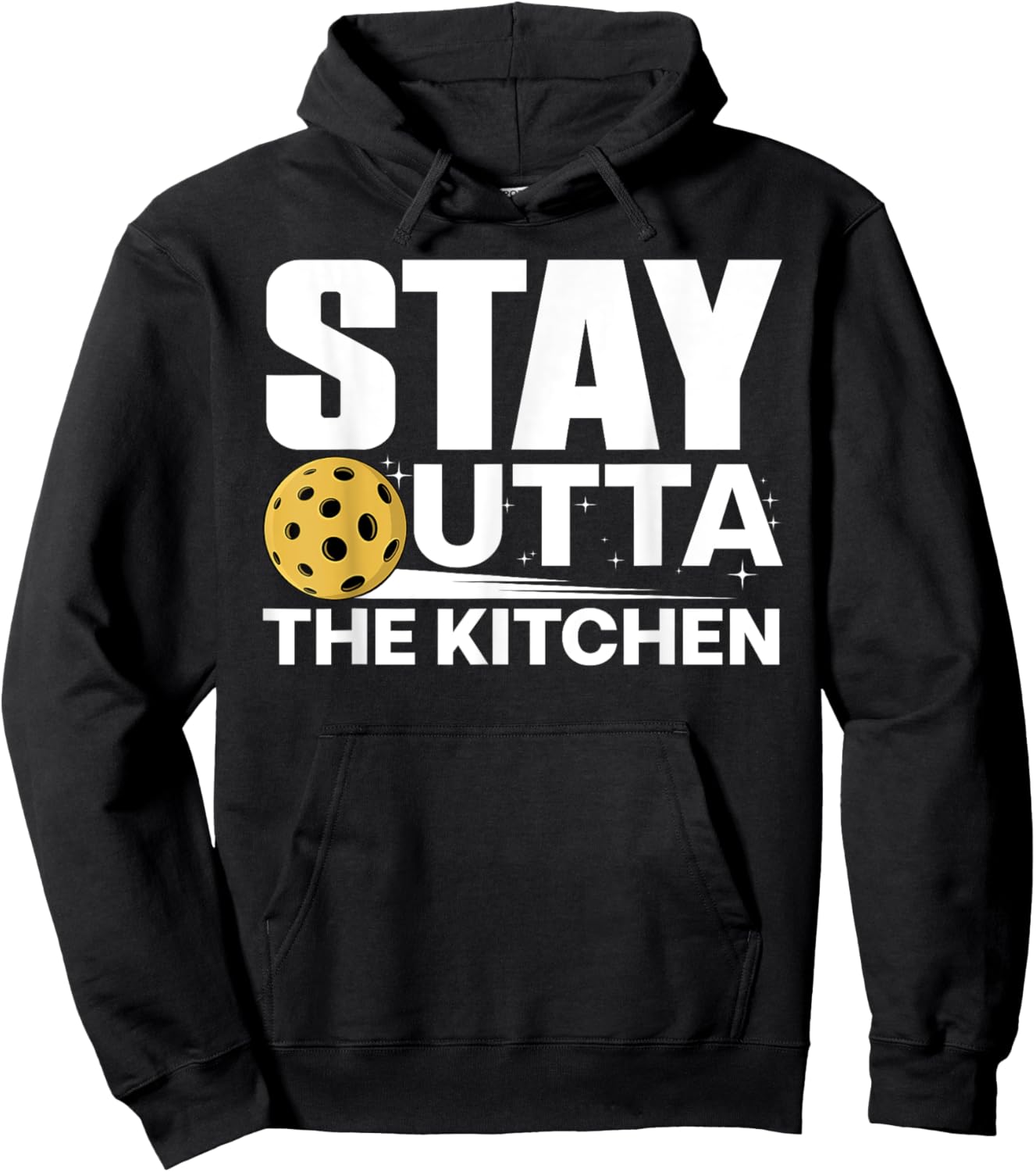 Pickleball Art Women Pickleball Player Pickle Ball Hoodie - Hoodie | Black