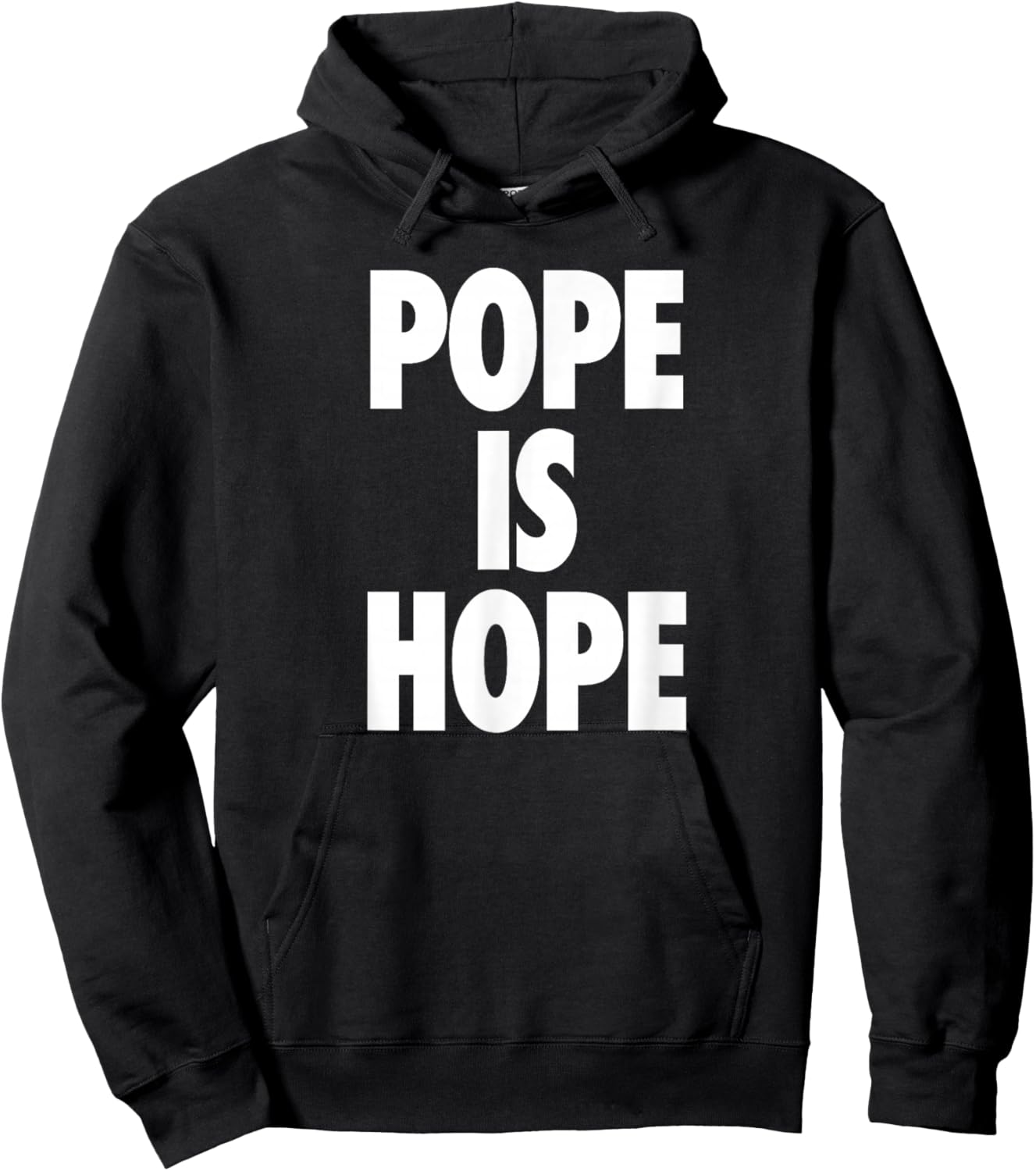 Pope Is Hope Hoodie - Hoodie | Black