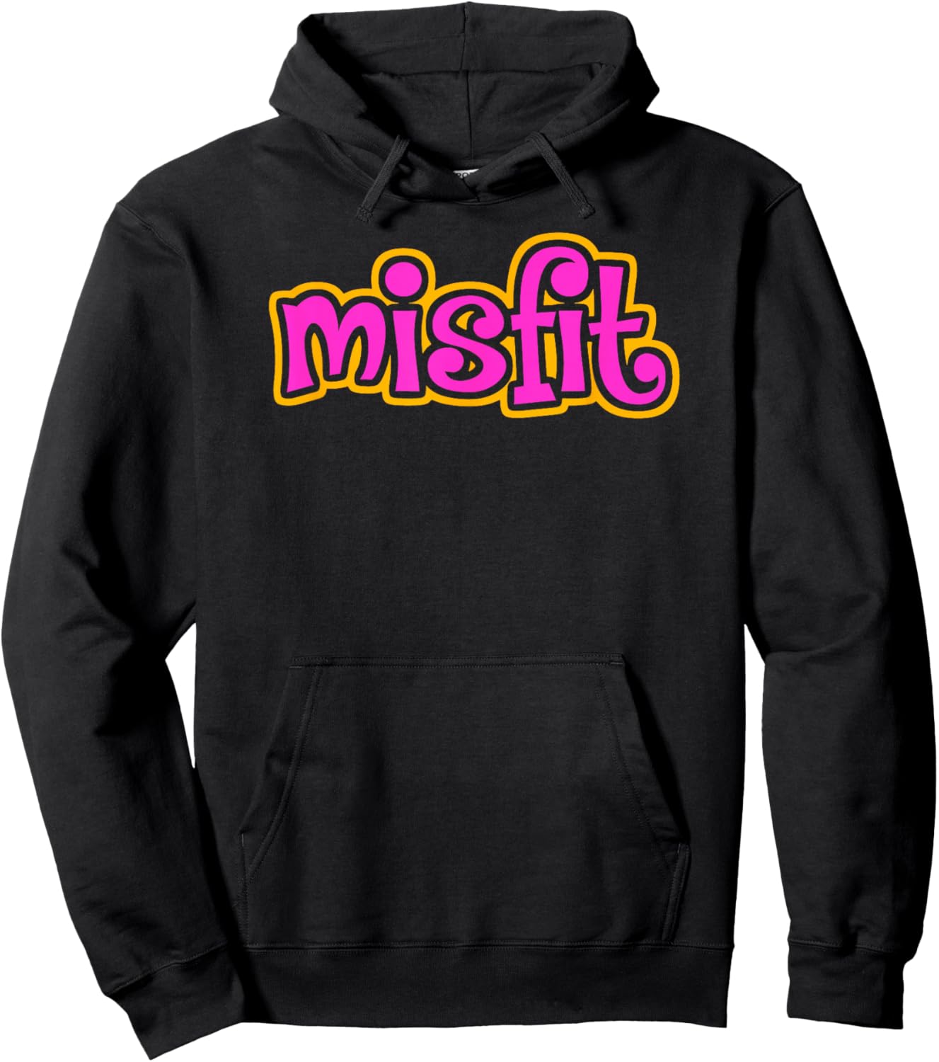 Misfit Hoodie - Hoodie | Black