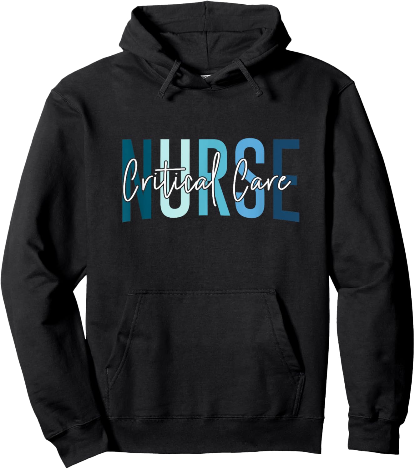 Funny Critical Care Nurse CCU Nurse Critical Care Nurse Hoodie - Hoodie | Black