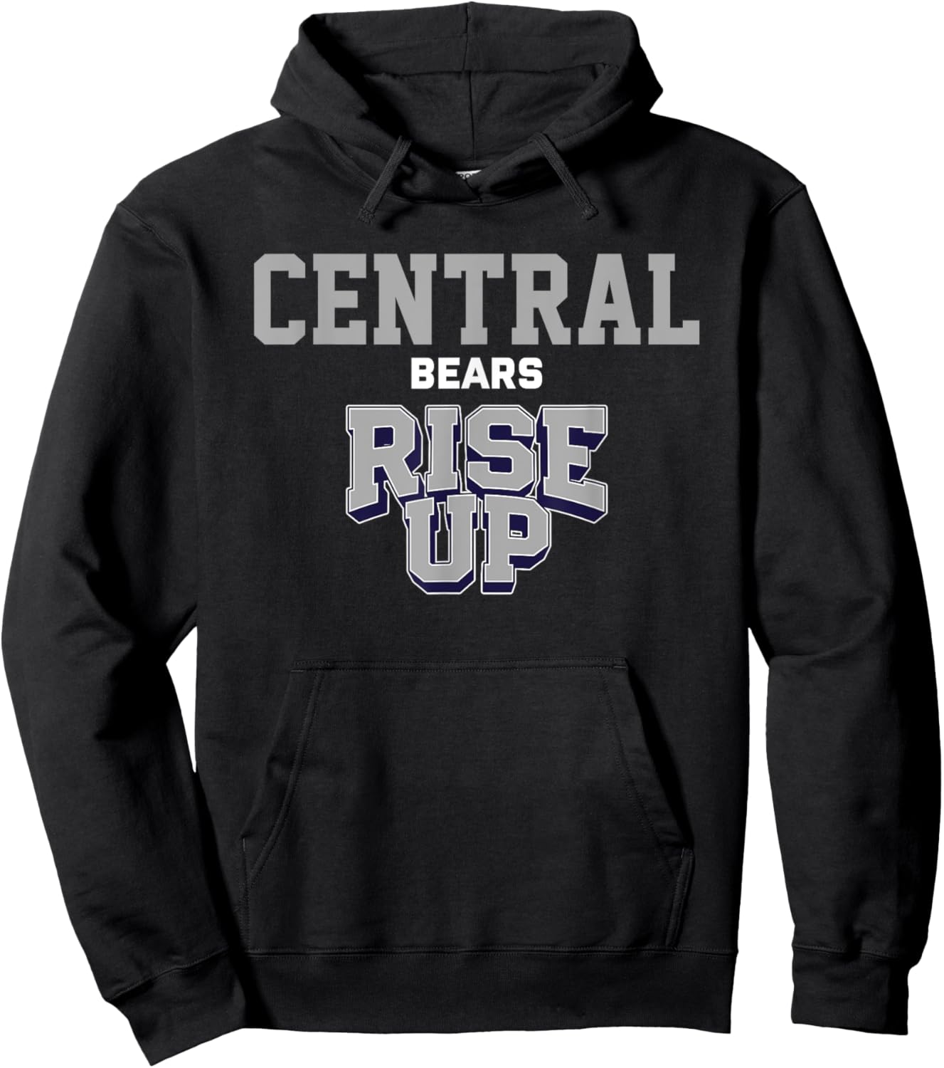 Central Bears Rise Up HS Hoodie - Hoodie | Black