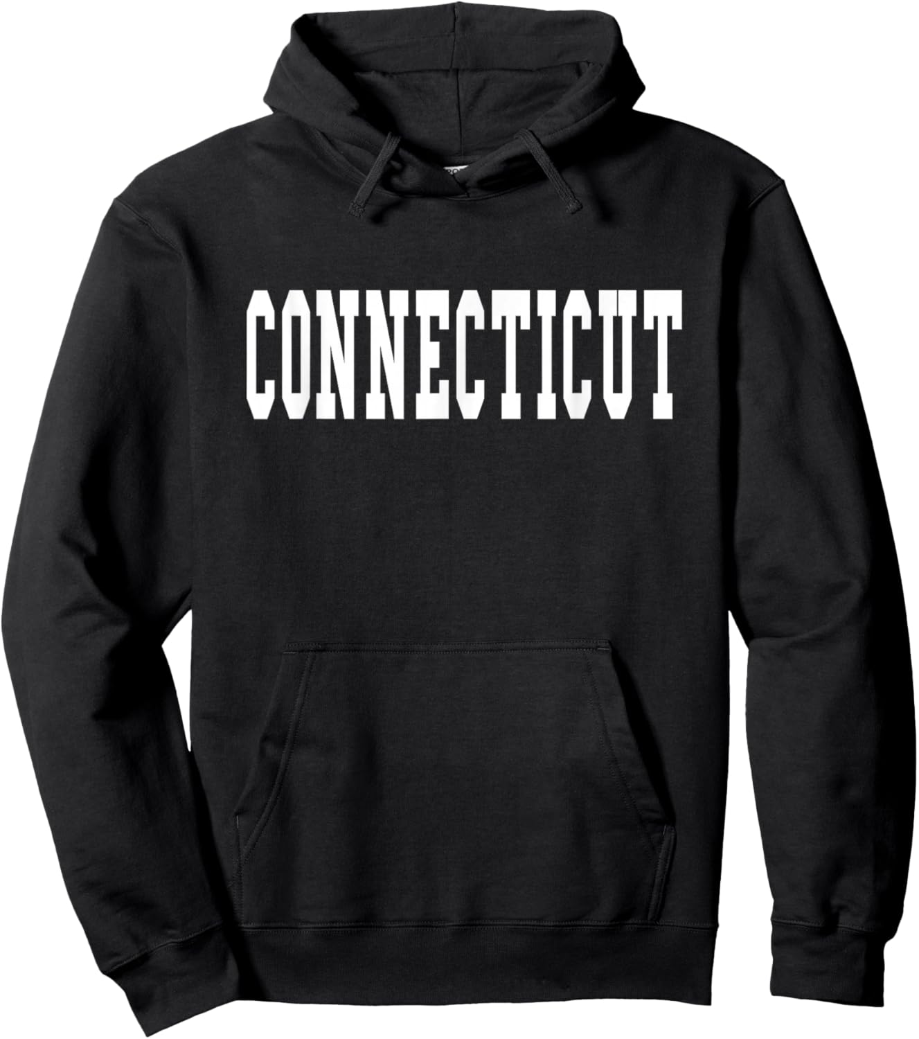 Connecticut - Throwback Design - Classic Hoodie - Hoodie | Black