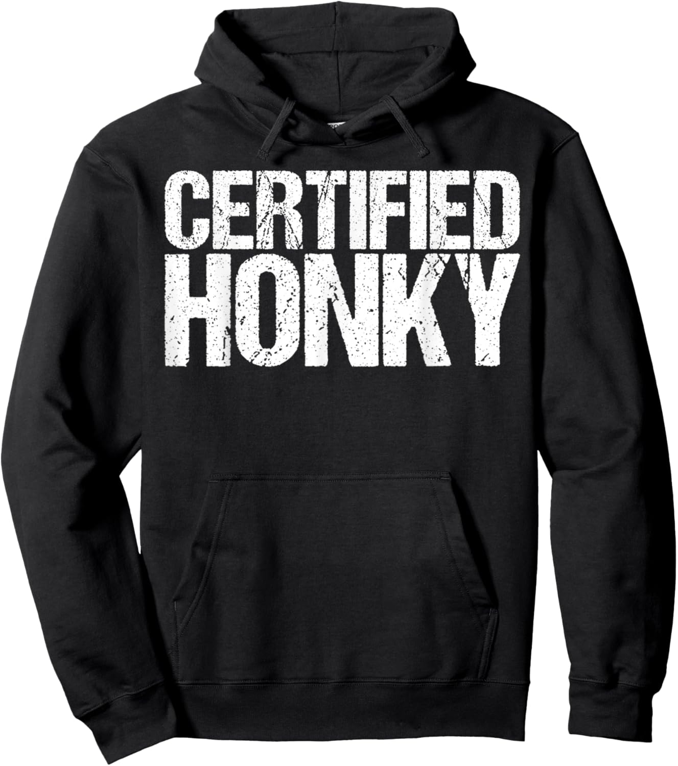 Certified Honky Shirt Hillbilly Hoodie - Hoodie | Black