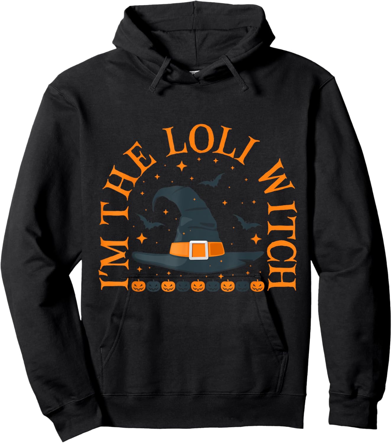 Im the Loli Witch Shirt Halloween Matching Group Costume Hoodie - Hoodie | Black
