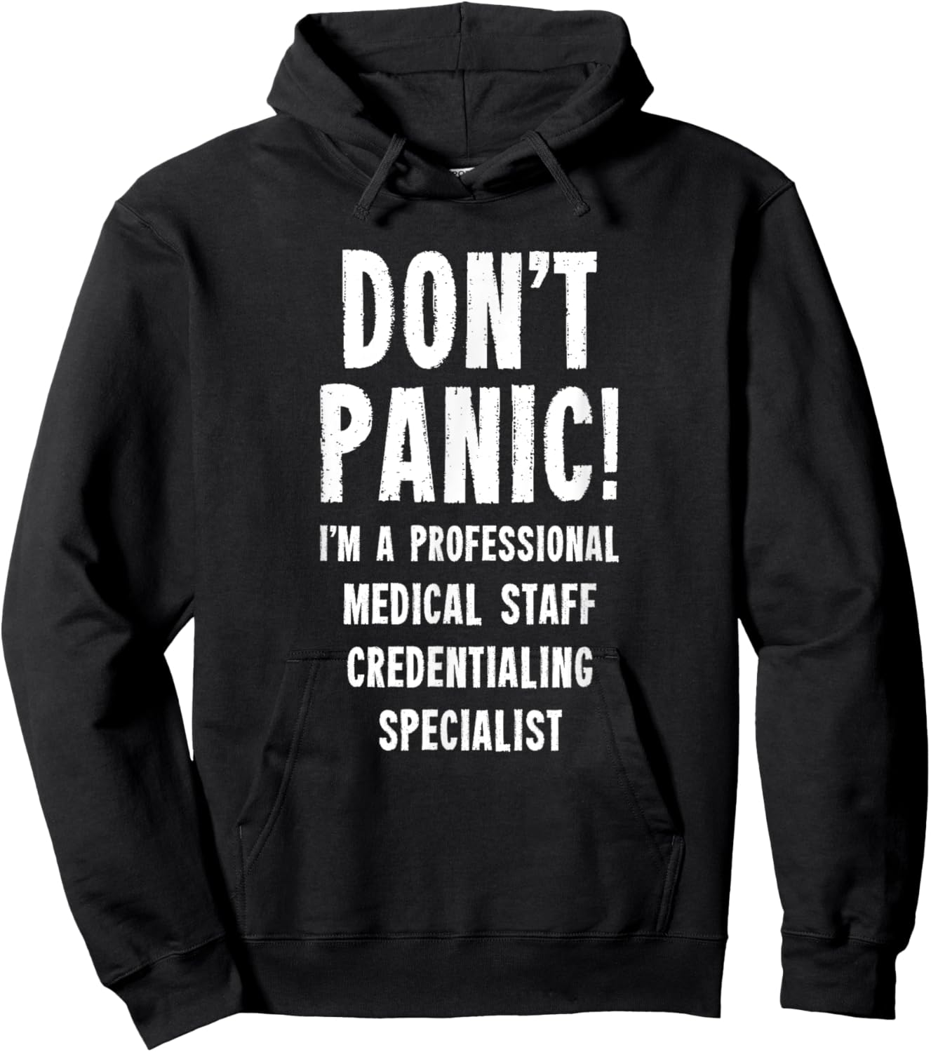 Medical Staff Credentialing Specialist Hoodie - Hoodie | Black