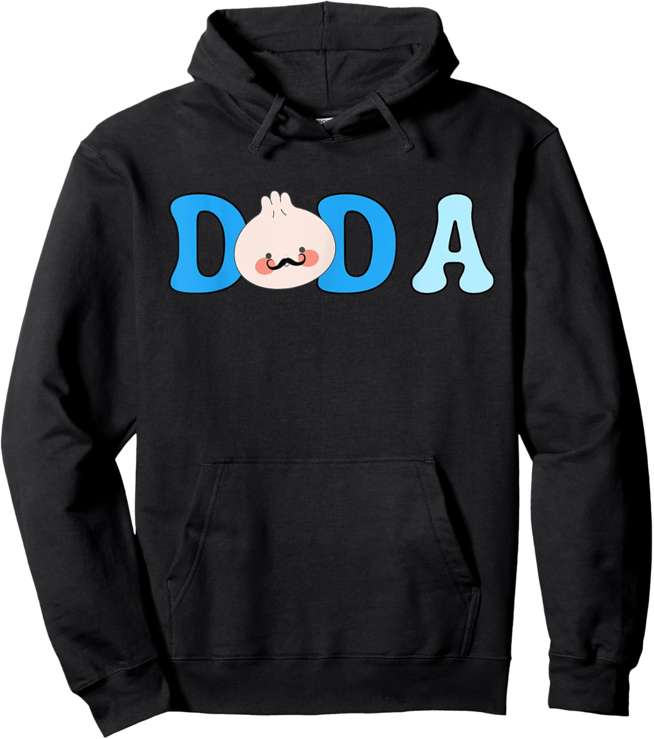 Dada Of The Dumpling First Birthday Baby Matching Top Hoodie - Hoodie | Black