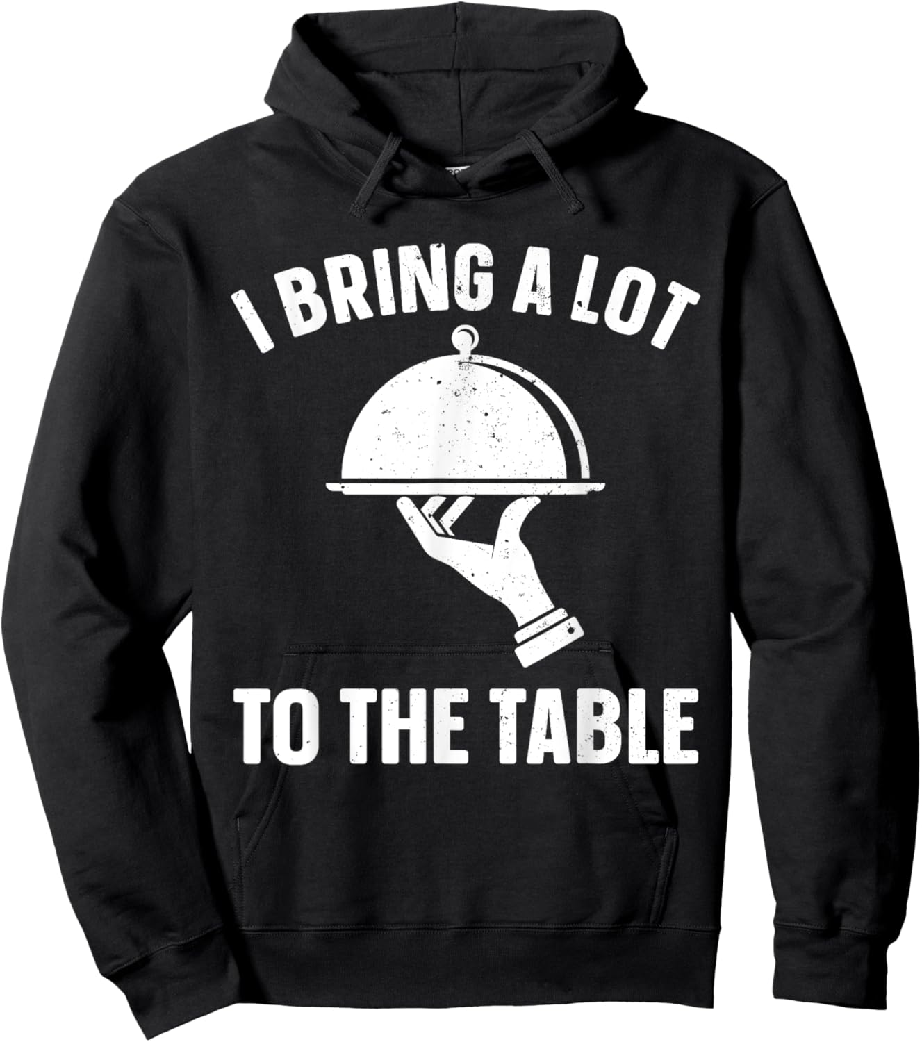 Best Waitress Design Girls Food Server Waitress Hoodie - Hoodie | Black