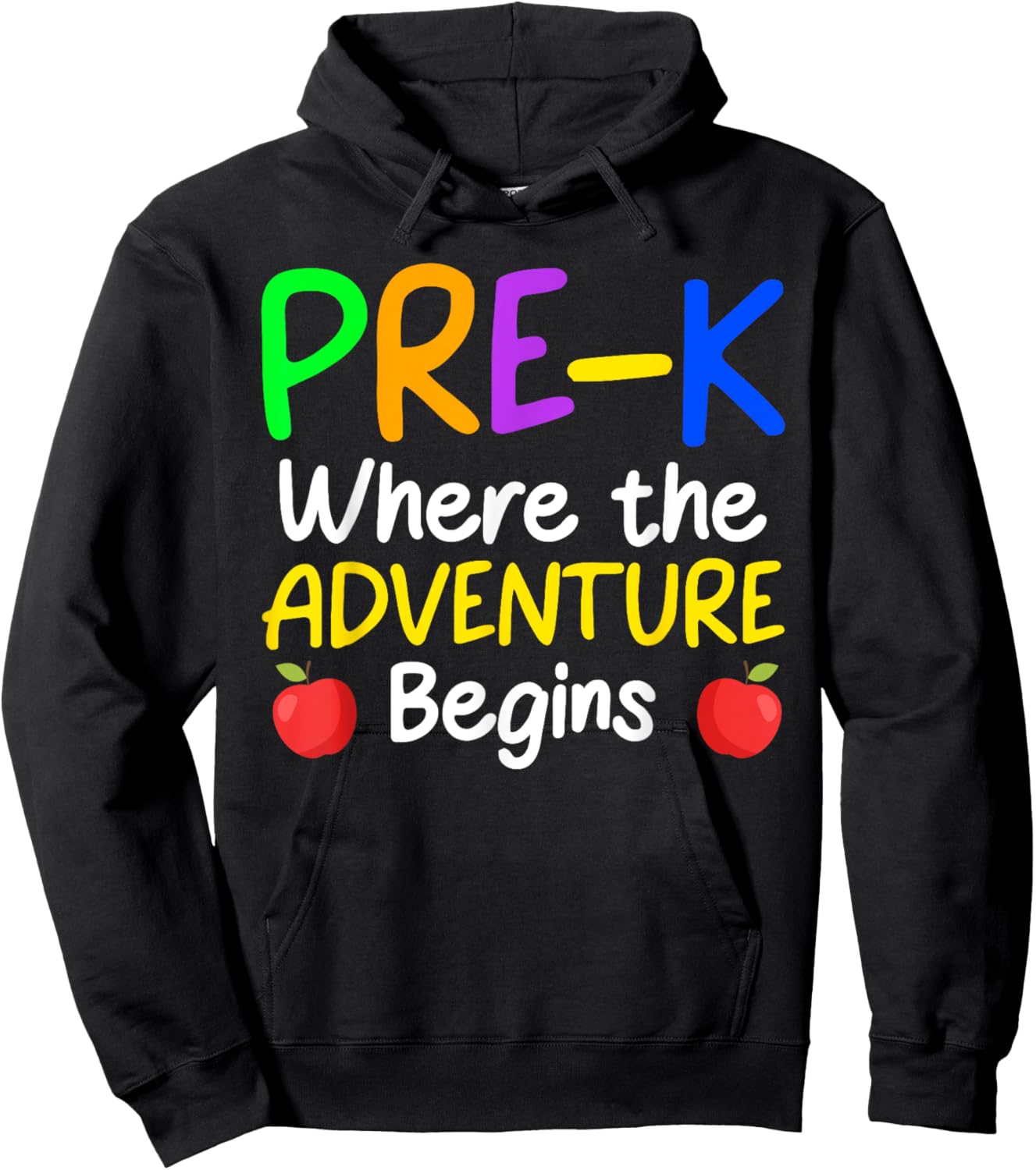 Cute Pre-K Teacher Design Women School PreK Teacher Hoodie - Hoodie | Black