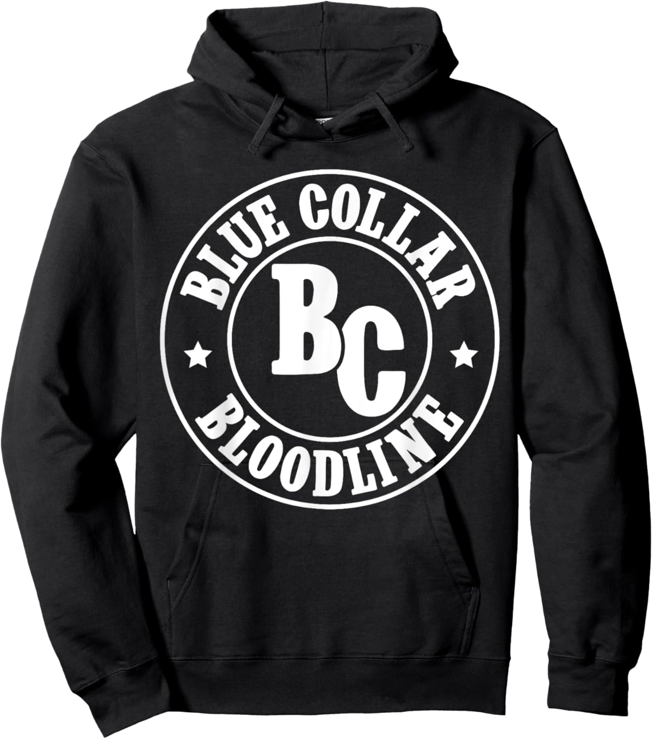 Blue Collar Bloodline Blue Collar Family Blue Collar Hoodie - Hoodie | Black