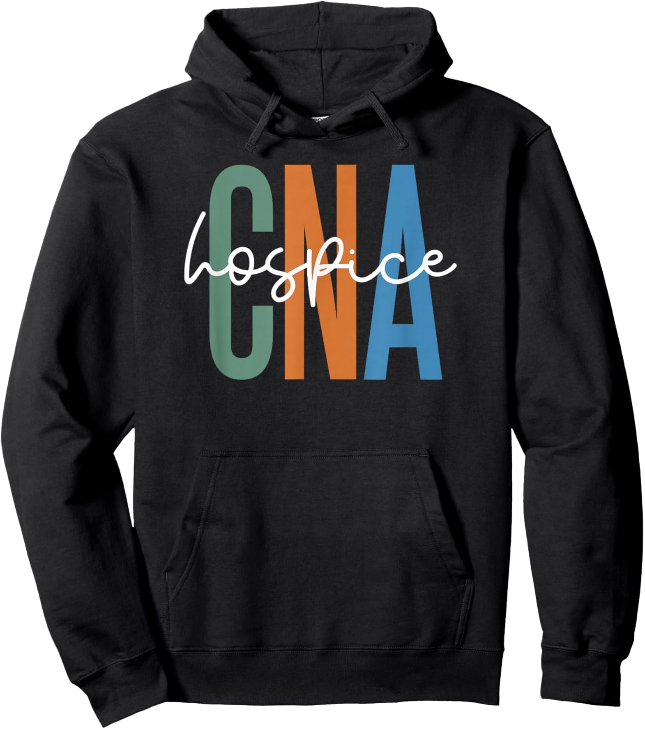 Hospice CNA Certified Nursing Assistant Hospice Aide Hoodie - Hoodie | Black