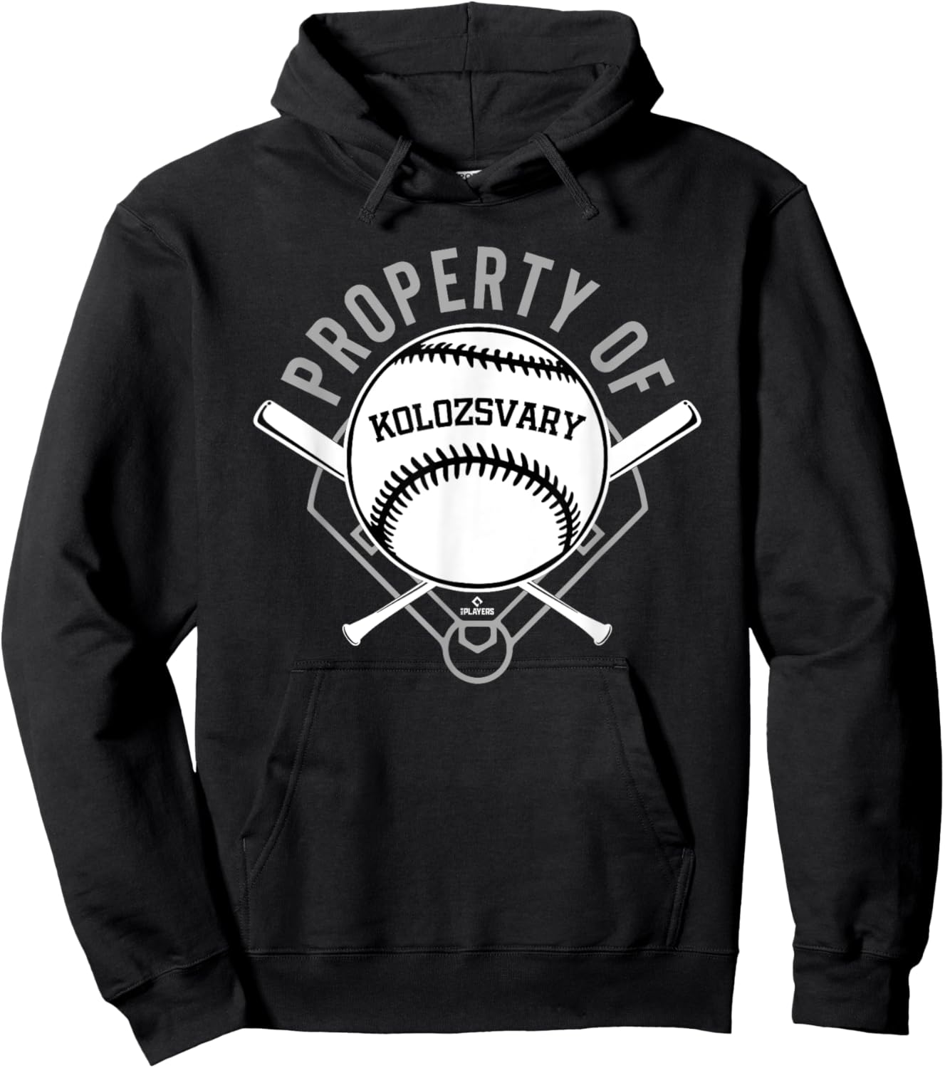 Property of Mark Kolozsvary Prospect Baseball Fan Gear Hoodie - Hoodie | Black