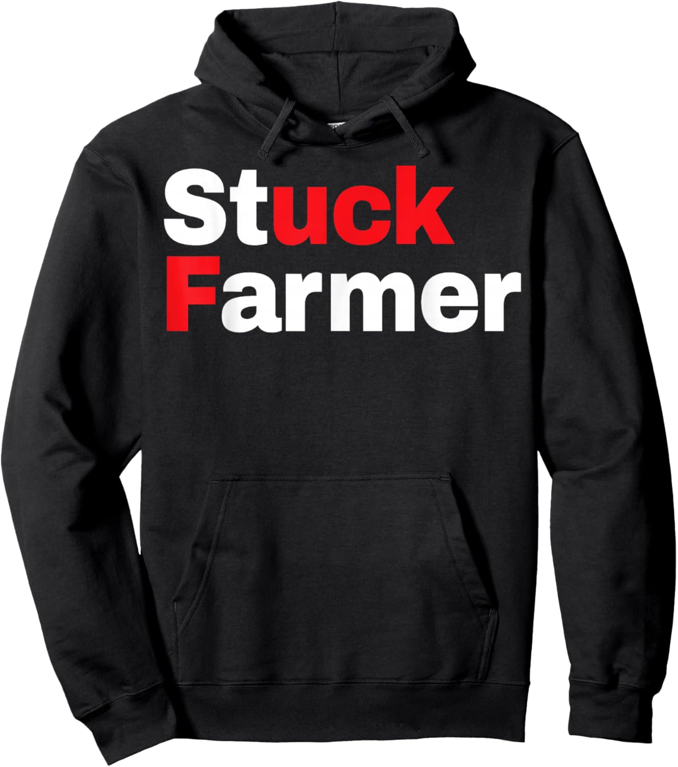 Stuck Farmer Hoodie - Hoodie | Black