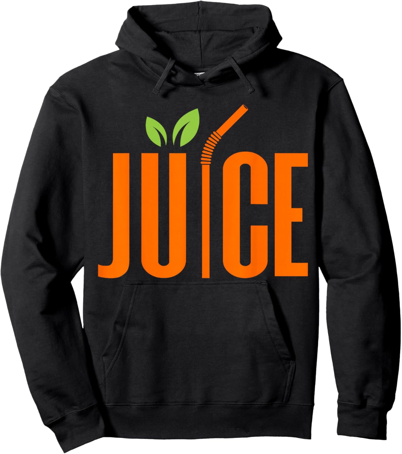 Orange Juice Fruit Summer Drink Hoodie - Hoodie | Black