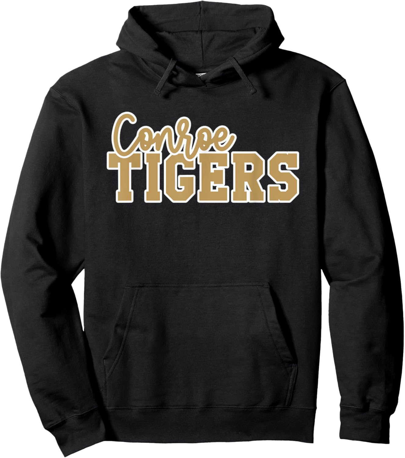 Conroe High School Tigers Hoodie - Hoodie | Black