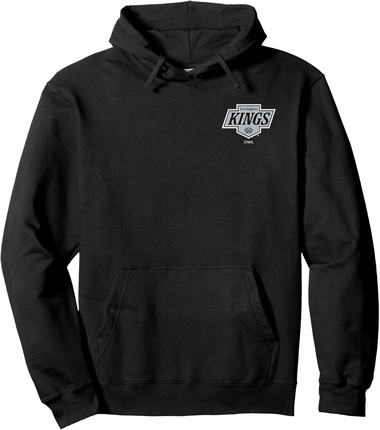 Los Angeles Kings Support Dark Heather Officially Licensed Hoodie - Hoodie | Black