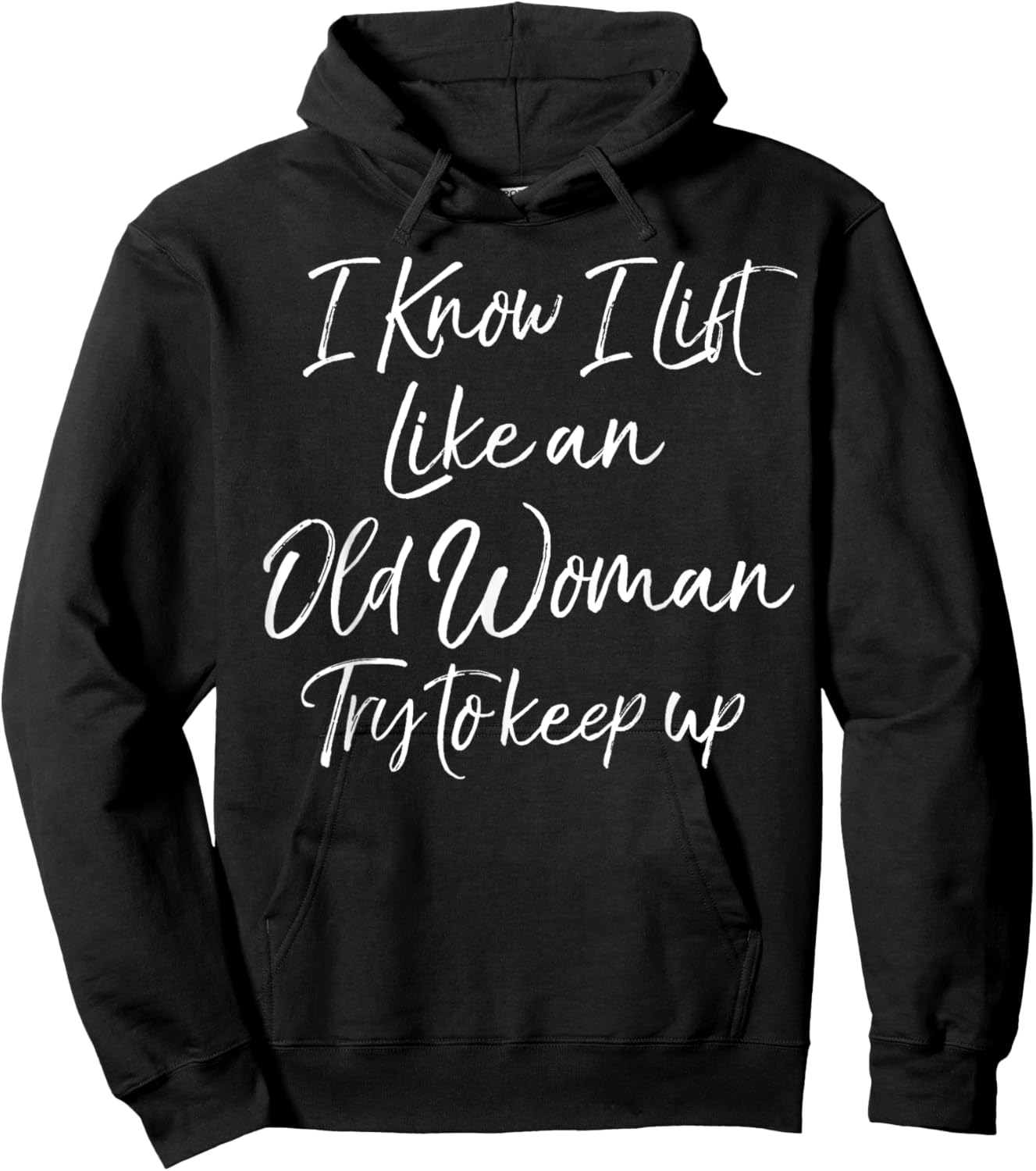 Funny Workout Quote Motivational Weight Lifting Hoodie - Hoodie | Black