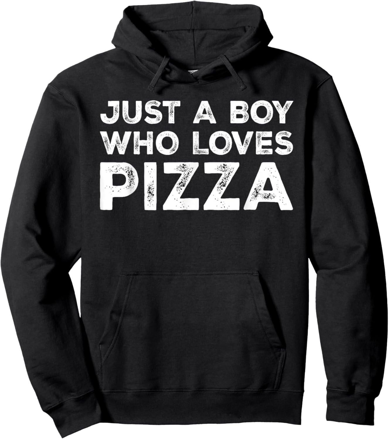 Just A Boy Who Loves Pizza, Pizza Lover Hoodie - Hoodie | Black