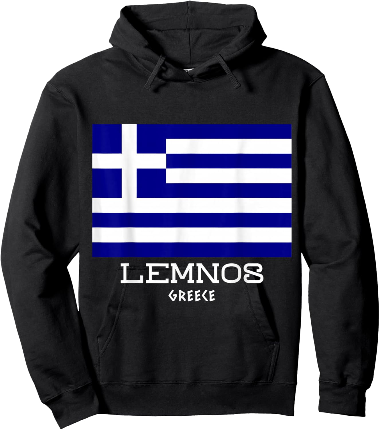 Lemnos Greece Limnos Greek Island Hellas Vacation Souvenir Hoodie - Hoodie | Black