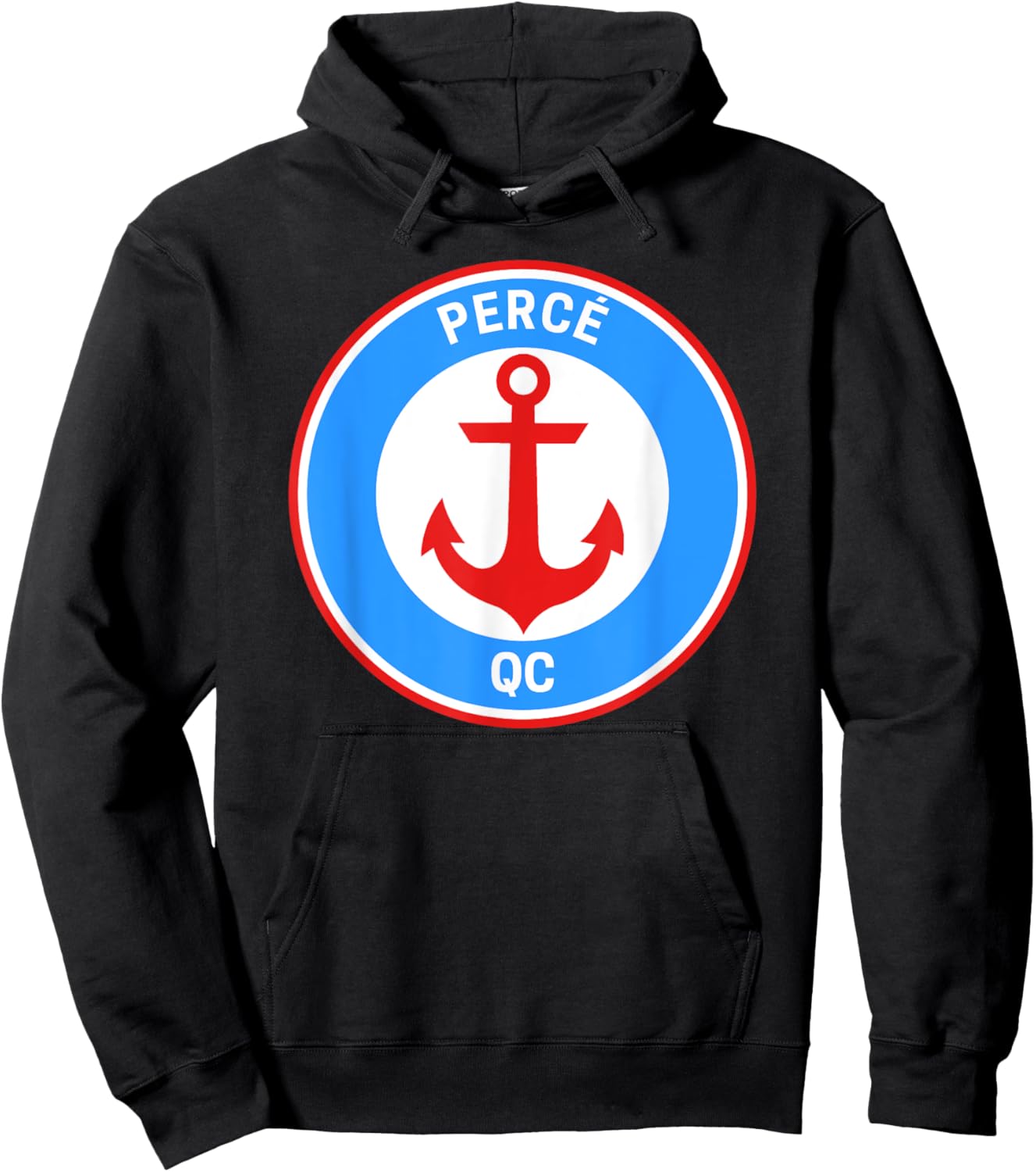 Vintage Perce Quebec Hoodie - Hoodie | Black