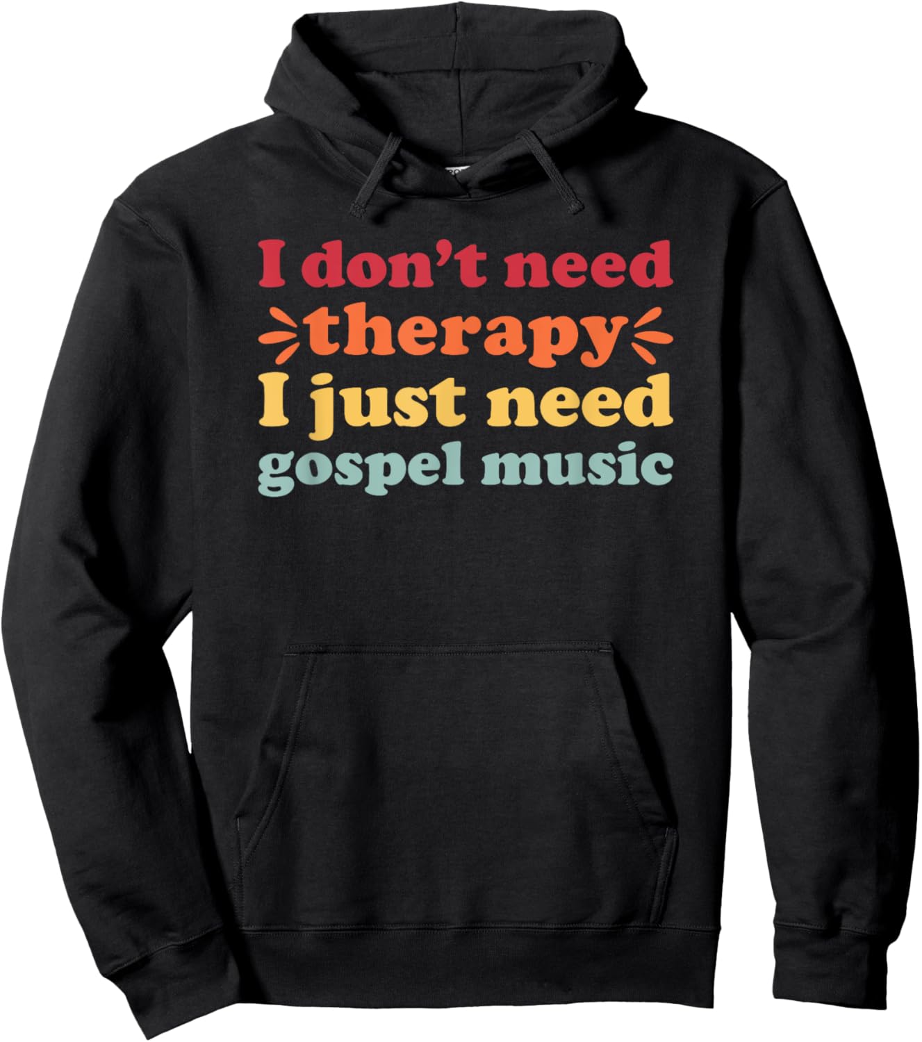 Gospel Music I Love Gospel Music Hoodie - Hoodie | Black