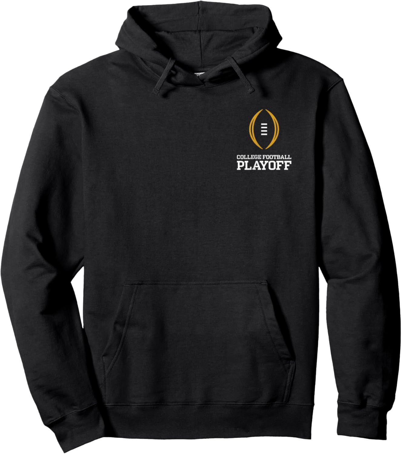 College Football Playoff CFP Front Back Officially Licensed Hoodie - Hoodie | Black