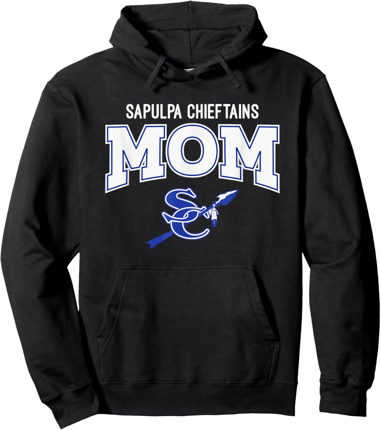 Sapulpa Chieftains Logo Mom HS Hoodie - Hoodie | Black