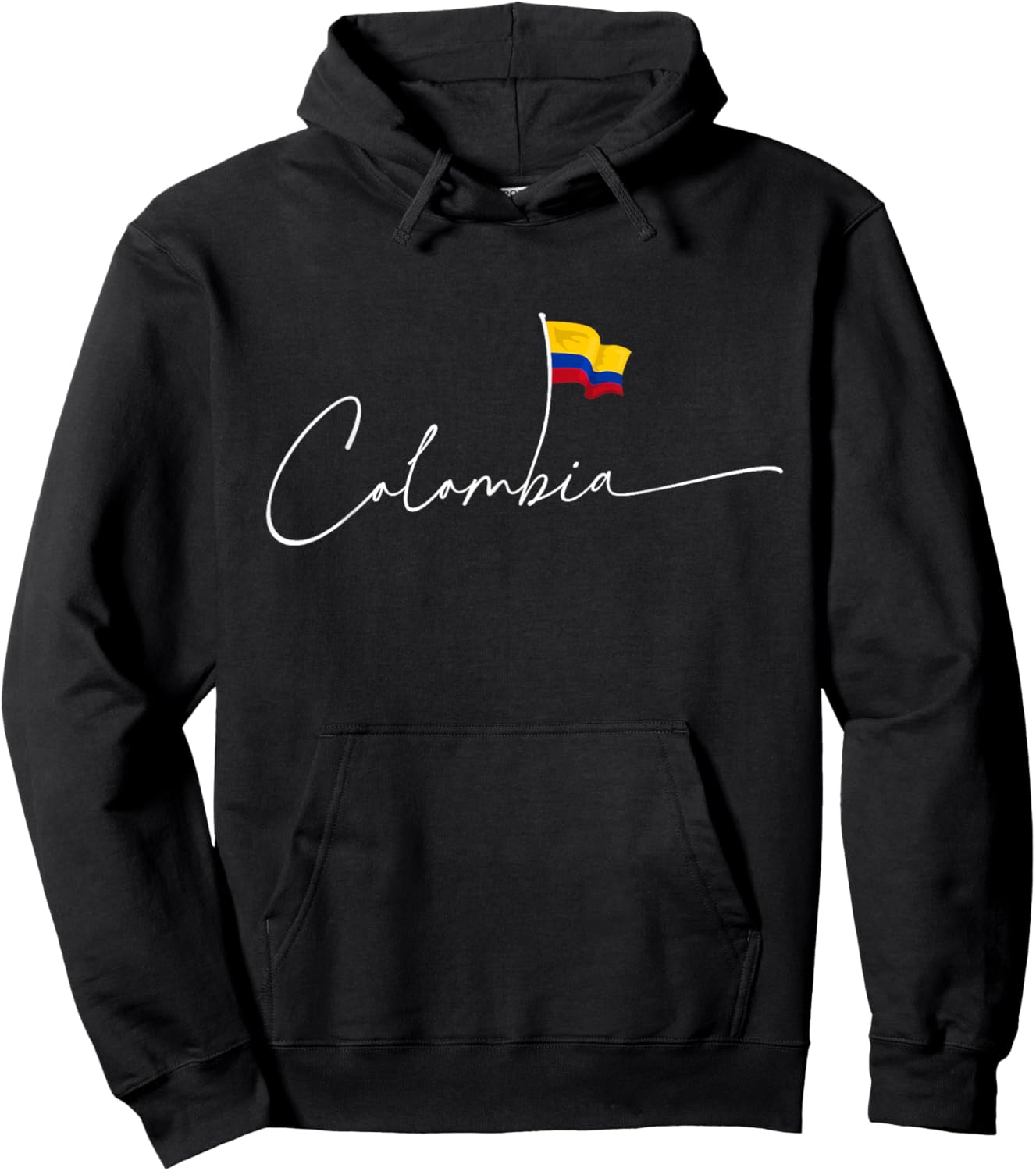 Colombia Pride Flag Colombian National Expat Hoodie - Hoodie | Black