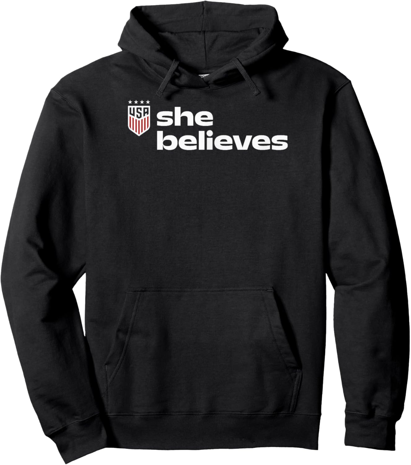 U.S. Soccer USWNT She Believes Cup 2026 Roster T-Shirt - Hoodie | Black