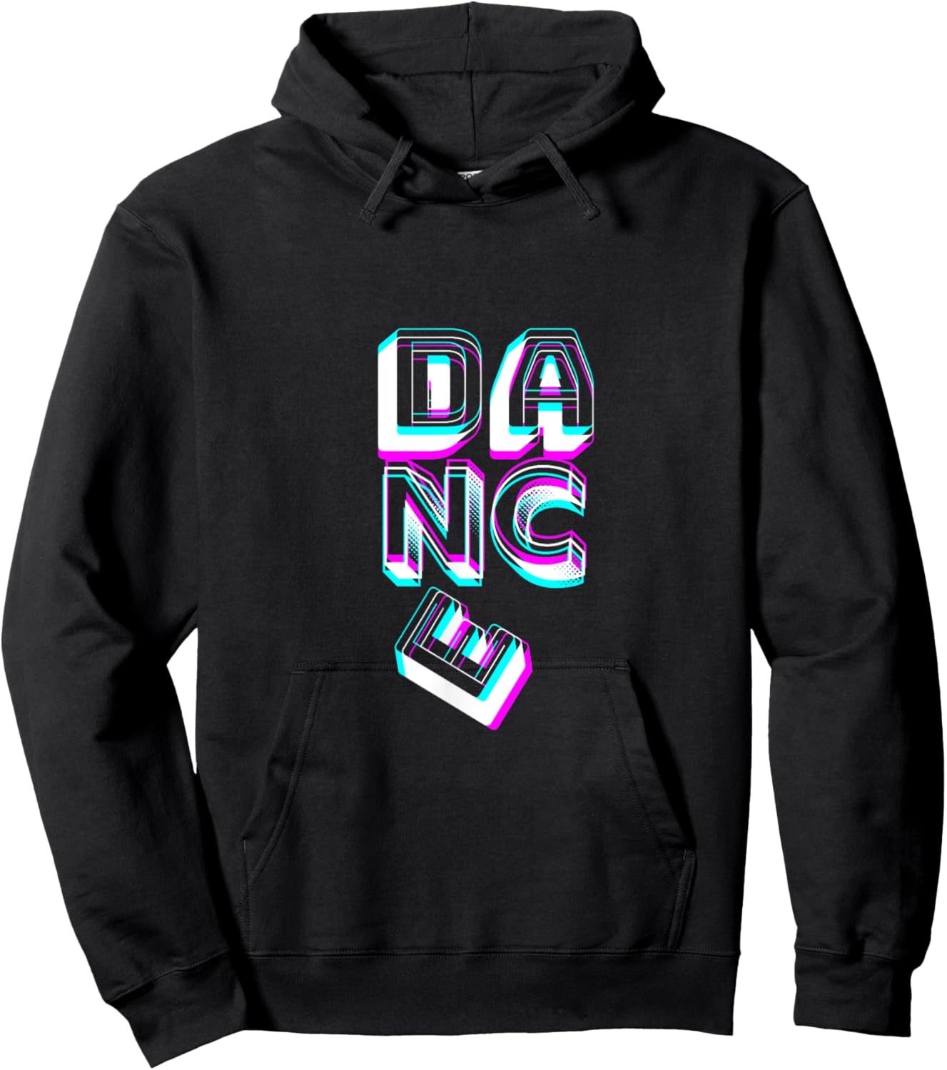 Dance Lettering! Saying for Dancer Dancer Disco Decoration Hoodie - Hoodie | Black