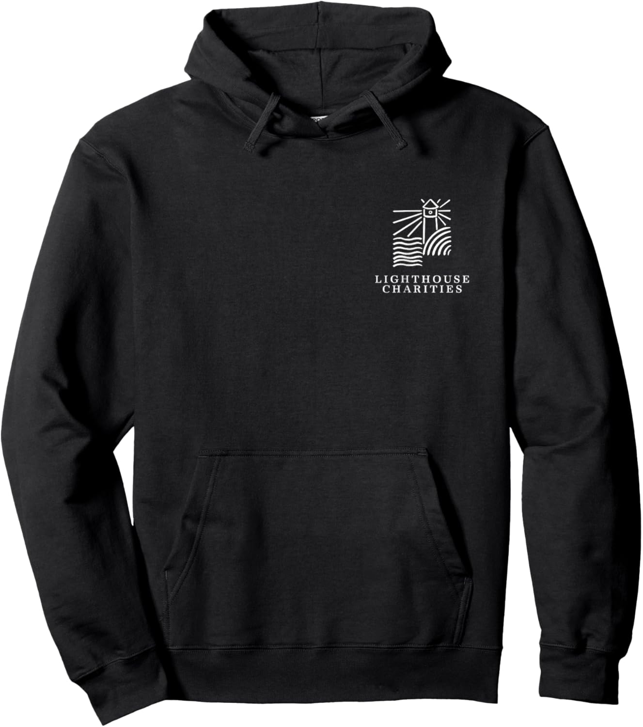 Lighthouse Updated Logo Hoodie - Hoodie | Black