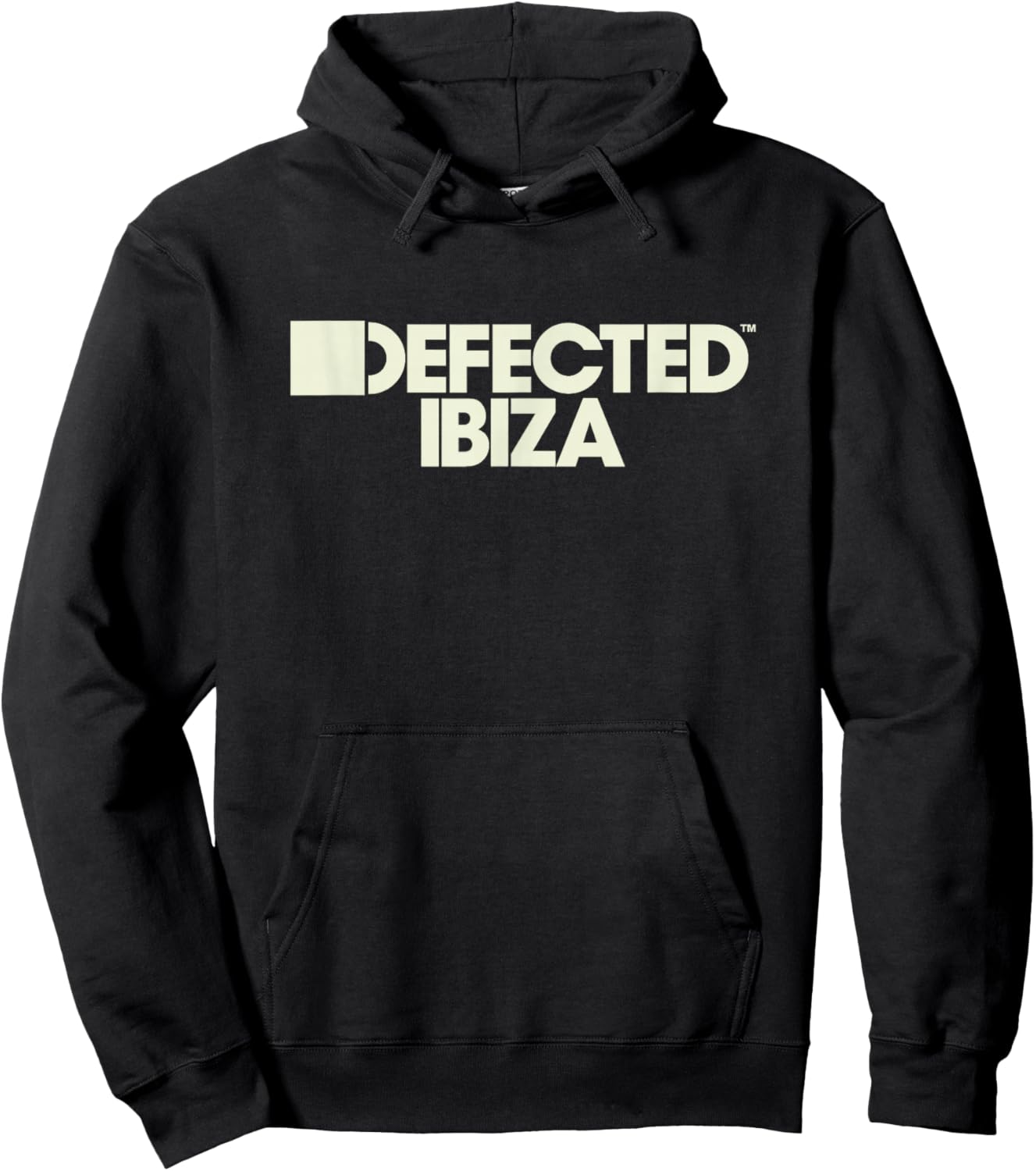 Defected Ibiza Light Print Hoodie - Hoodie | Black