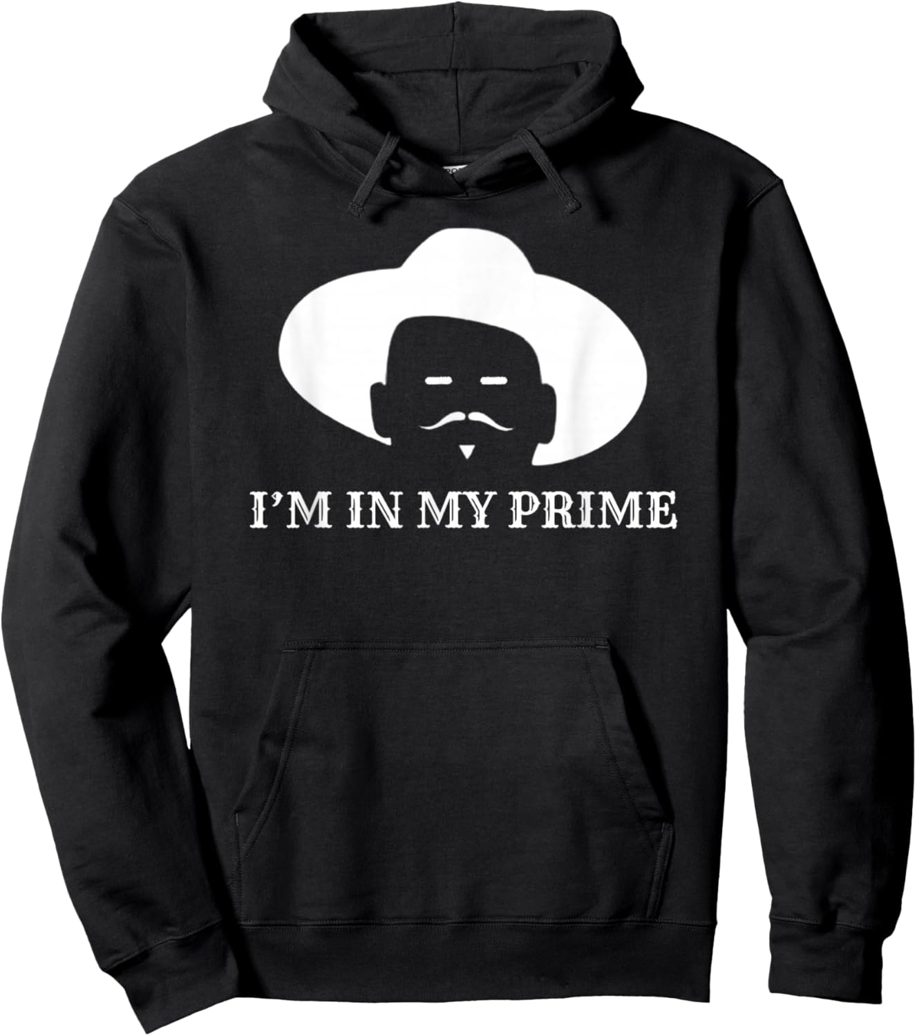 I'm in My Prime - Western Doc Holliday Cowboy Outlaw Hoodie - Hoodie | Black