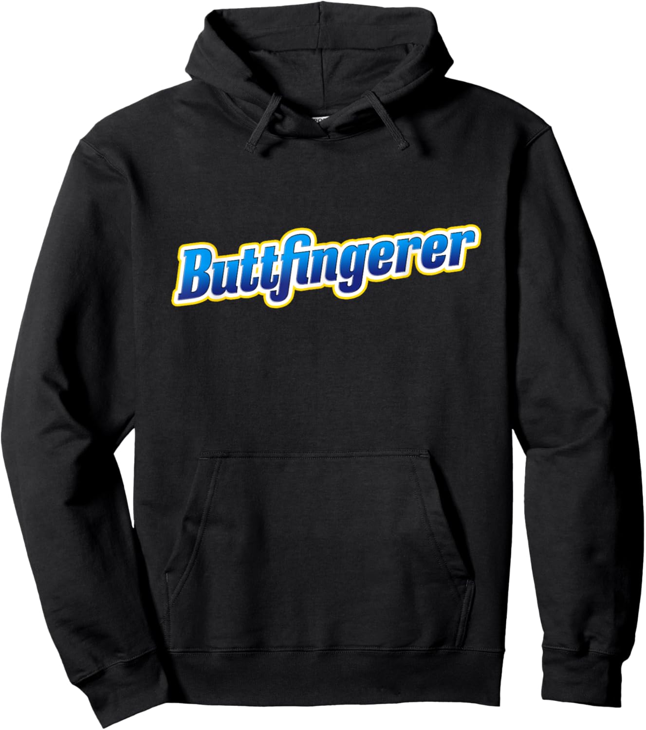Buttfingerer Meme Funny Hilarious Buttfingerer Nuts Bar Hoodie - Hoodie | Black
