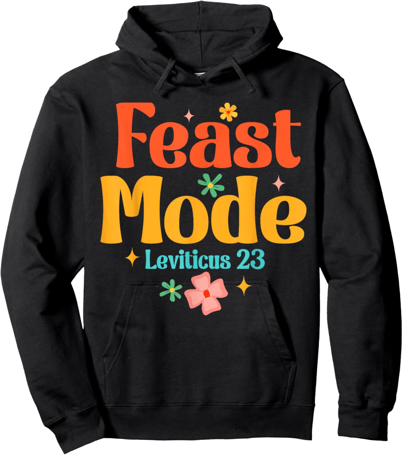 Feast of Tabernacles Happy Sukkot Yeshua Faith Feast Mode Hoodie - Hoodie | Black