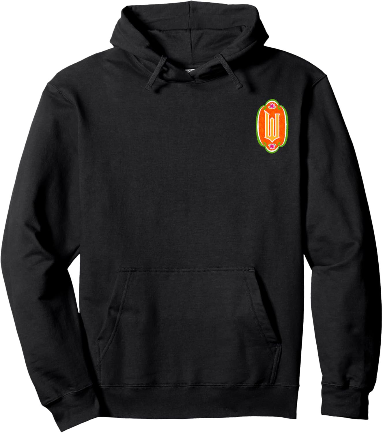 Wicked Marvelous Munchkinland Front & Back Hoodie - Hoodie | Black