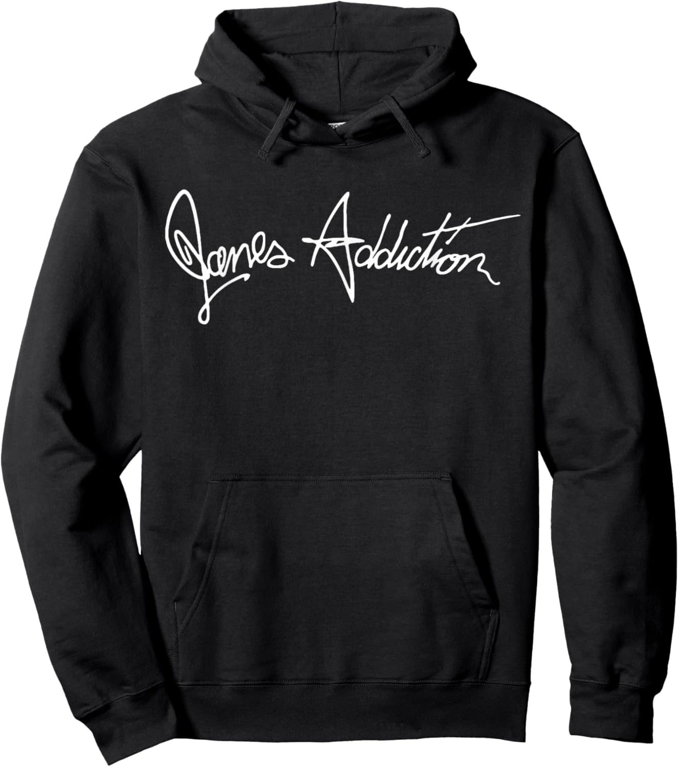 Jane’s Addiction – Classic Logo In Greys Hoodie - Hoodie | Black