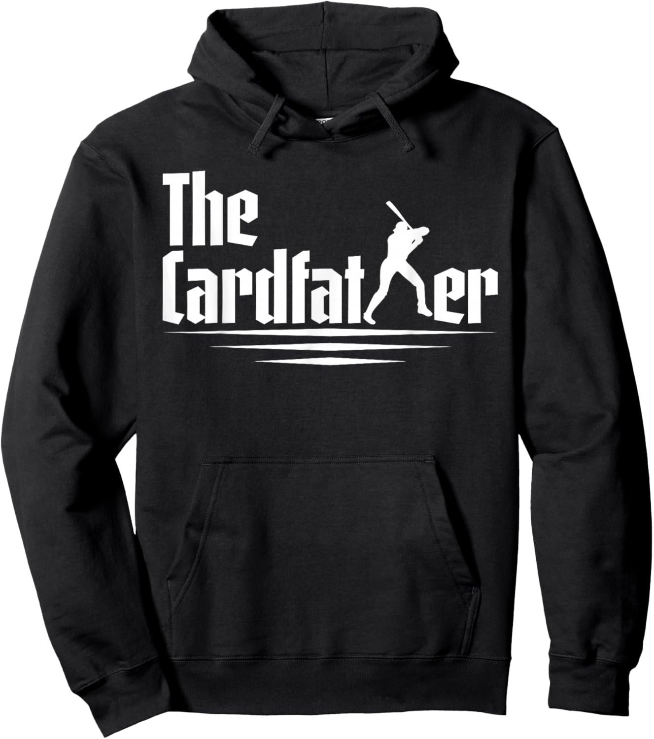 The Cardfather For Baseball Card Collector Hoodie - Hoodie | Black