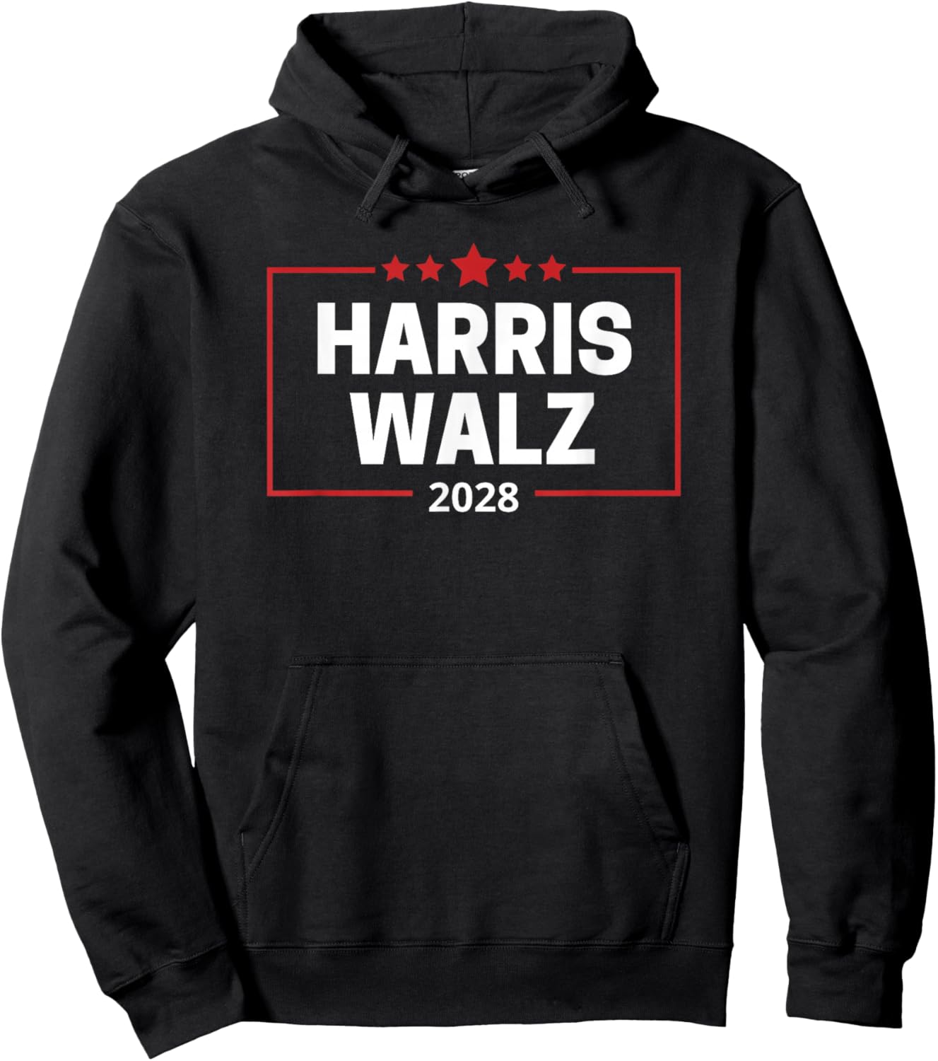Kamala 2028 - Harris Walz 2028 Hoodie - Hoodie | Black