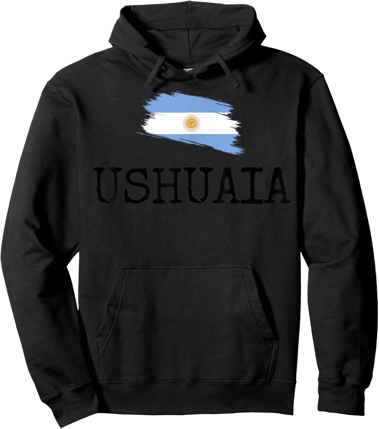 Ushuaia Argentina Souvenir Vacations Travel Women Men Hoodie - Hoodie | Black