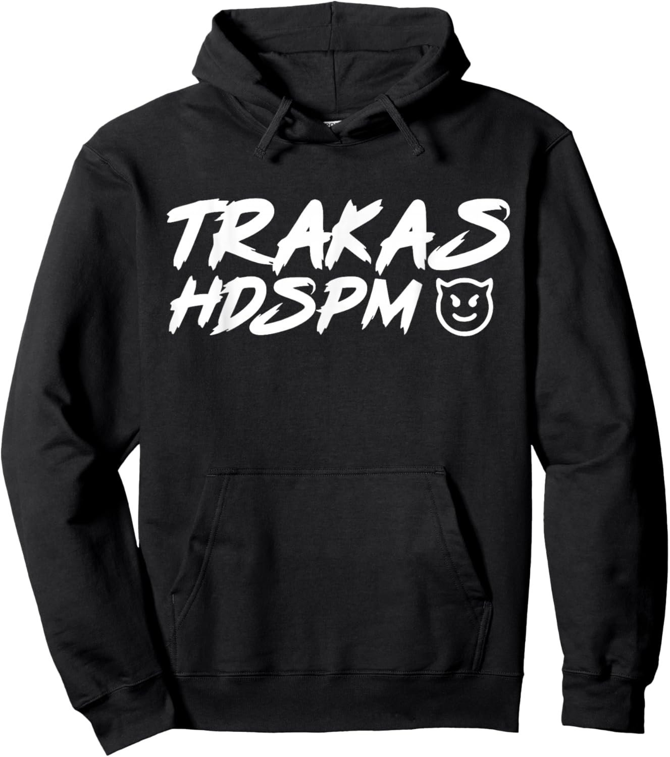 Trakas HDSPM , -Adults, Black, Small, Short Sleeve Hoodie - Hoodie | Black