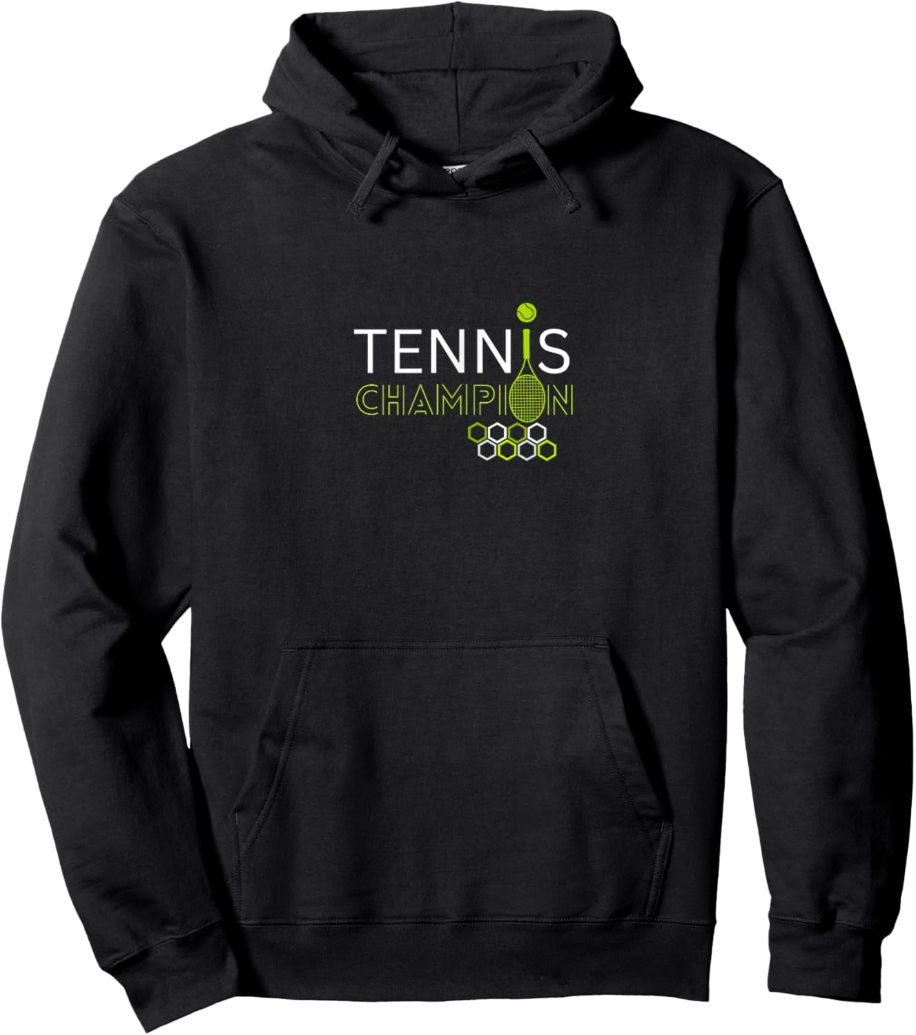 Tennis Champion Hoodie - Hoodie | Black