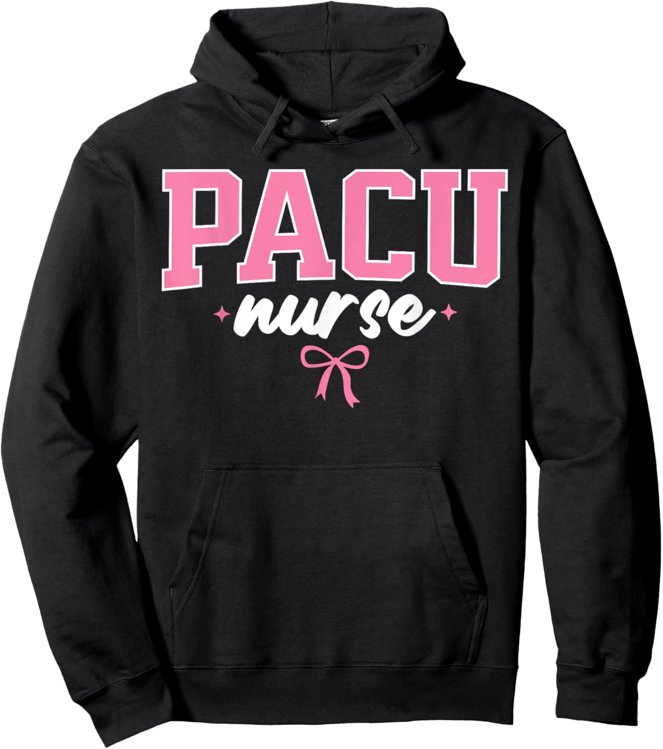 PACU Nurse Post Anesthesia Care Unit Nursing Cute Hoodie - Hoodie | Black