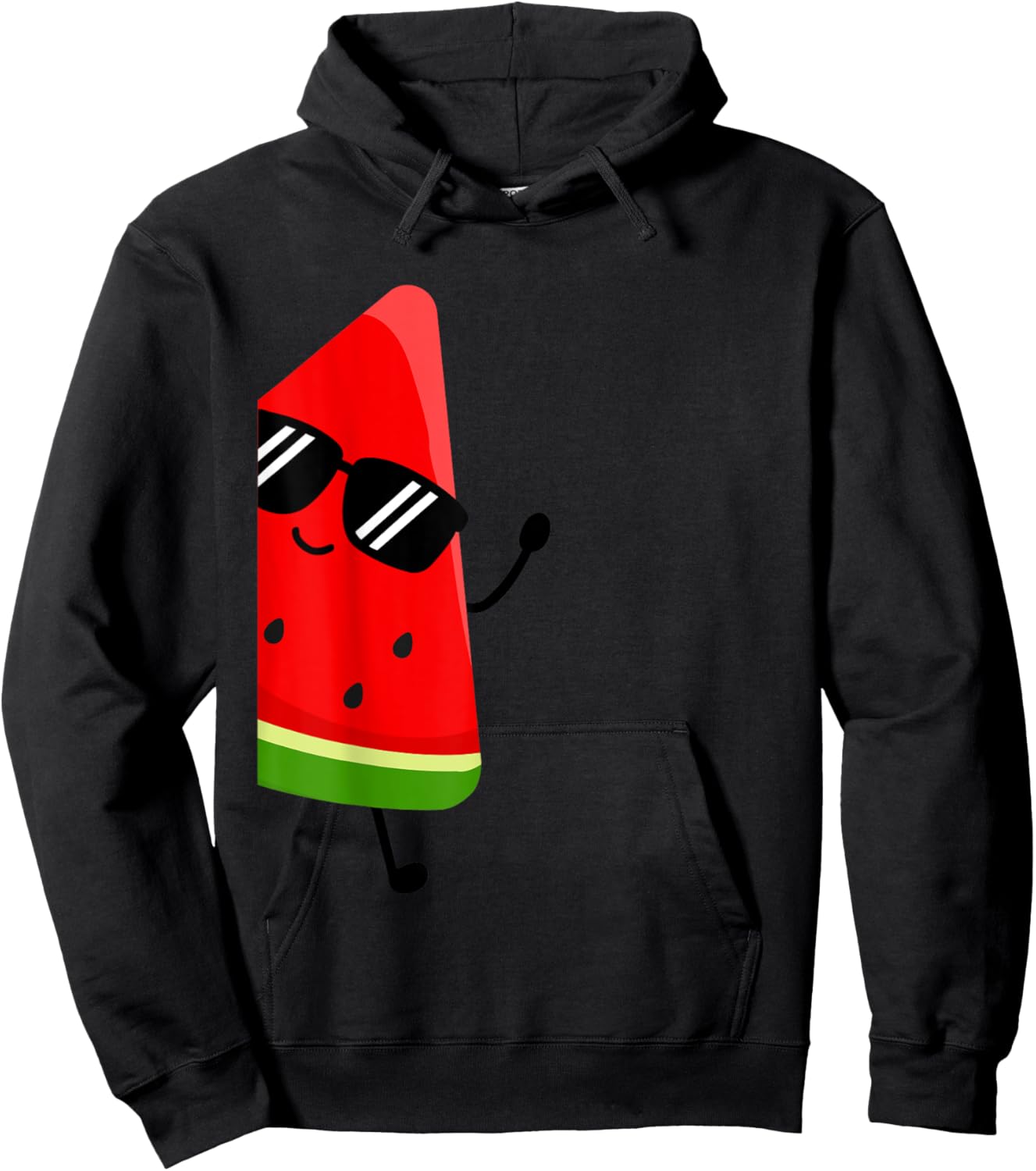 Kids Watermelon Shirt For Boys Or Girls | Watermelon Gift Hoodie - Hoodie | Black