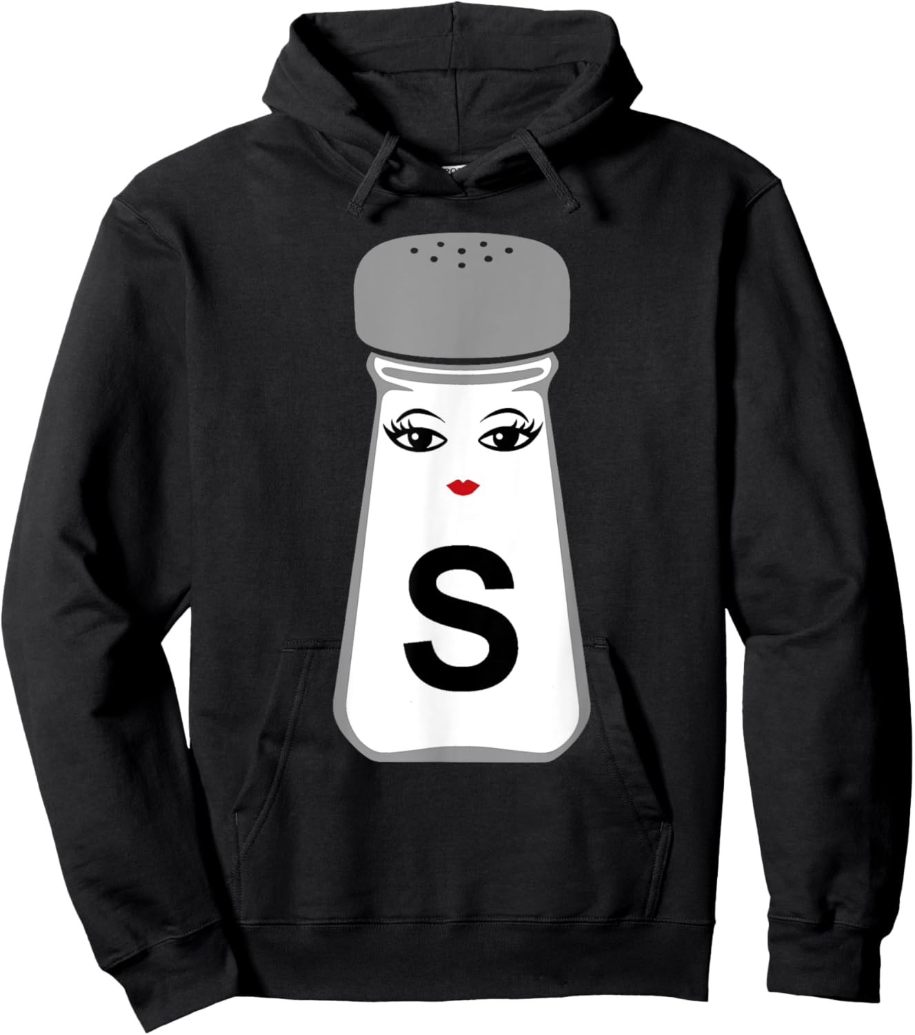 Salt And Pepper Halloween Costume Hoodie - Hoodie | Black