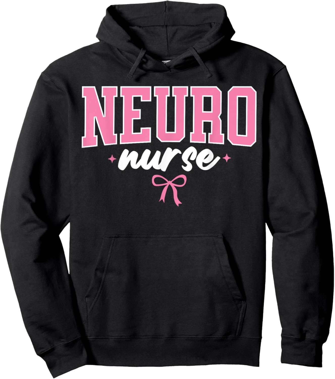 Neuro Nurse Brain Neuroscience Neuro ICU Nursing Hoodie - Hoodie | Black