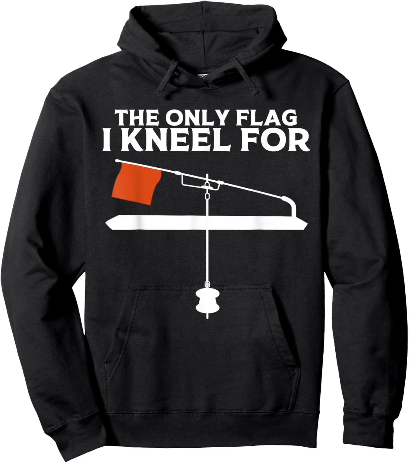 Funny Ice Fishing Art Women Ice Fishing Lover Hoodie - Hoodie | Black