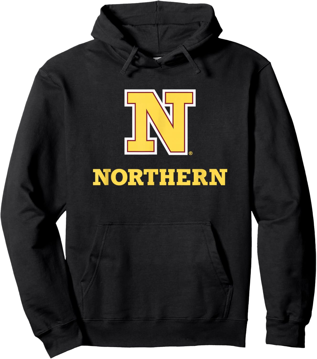 Northern State University Wolves N Logo Hoodie - Hoodie | Black