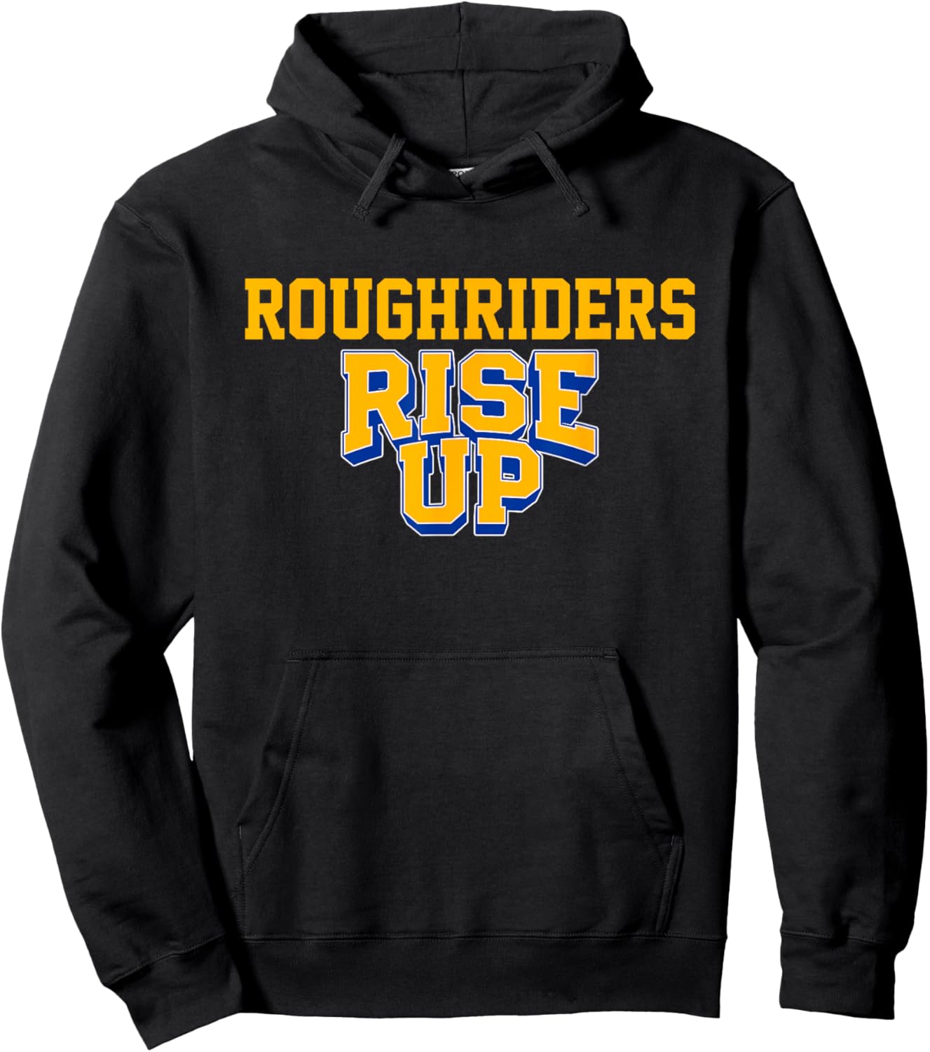 Roosevelt Roughriders Rise Up HS Hoodie - Hoodie | Black