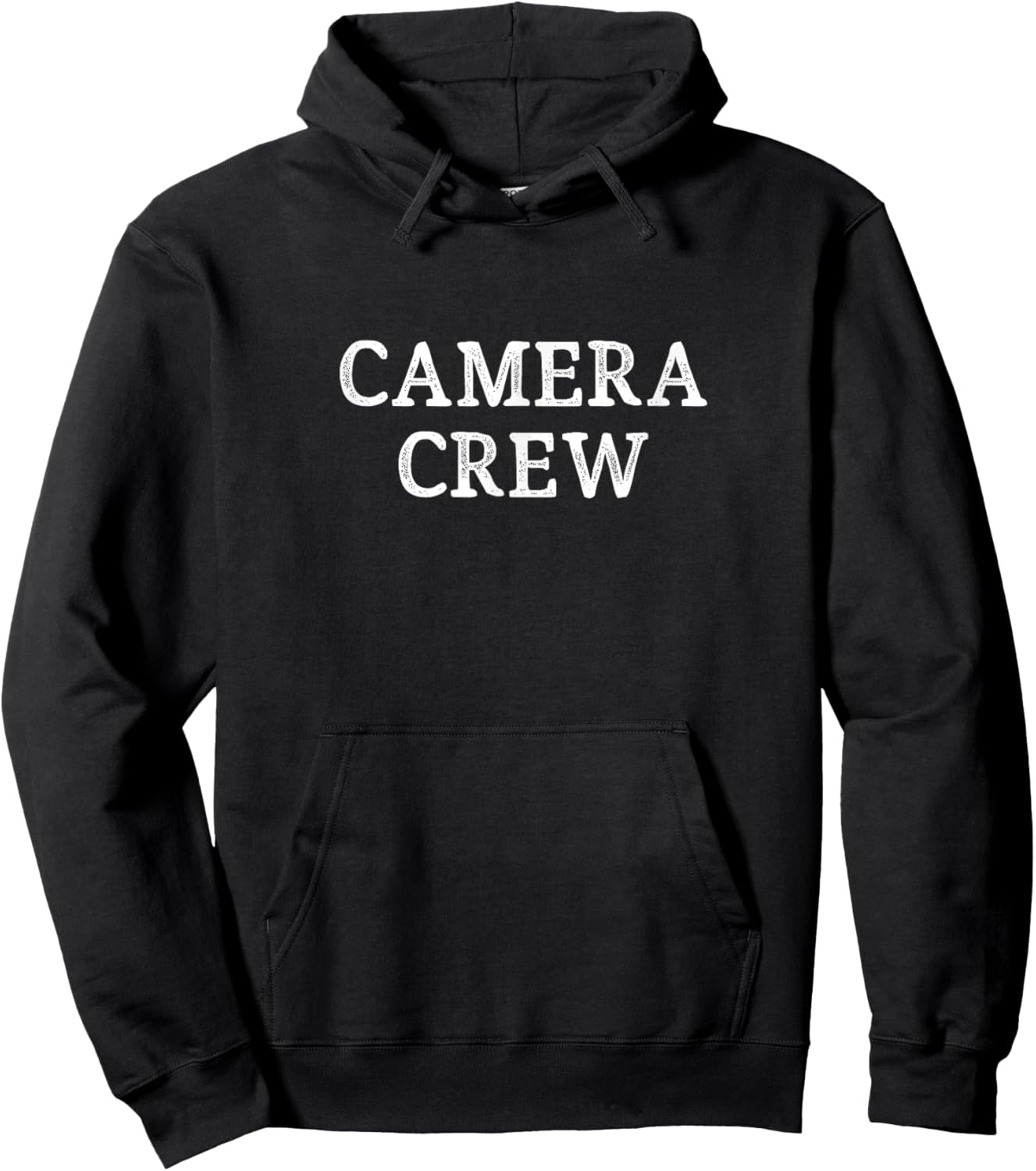 Camera Crew - Vintage Style Hoodie - Hoodie | Black